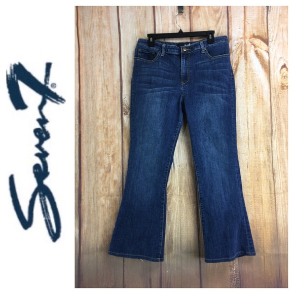 💸Seven7 Studio Flare Jean size 12 - Picture 1 of 8